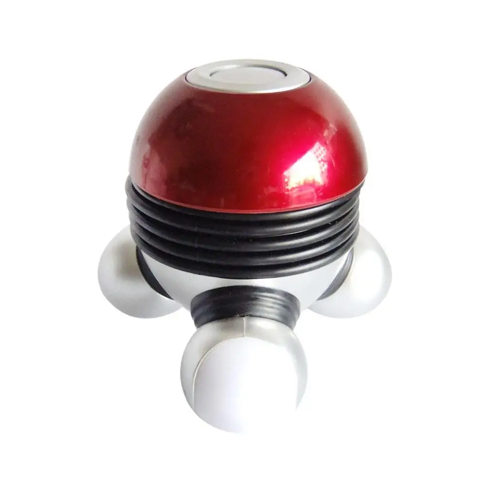 Mini Portable Hand Held Body Vibrating Massager with LED Light for Head Neck Legs Pain Relief Tool Easy to Use Compact Design