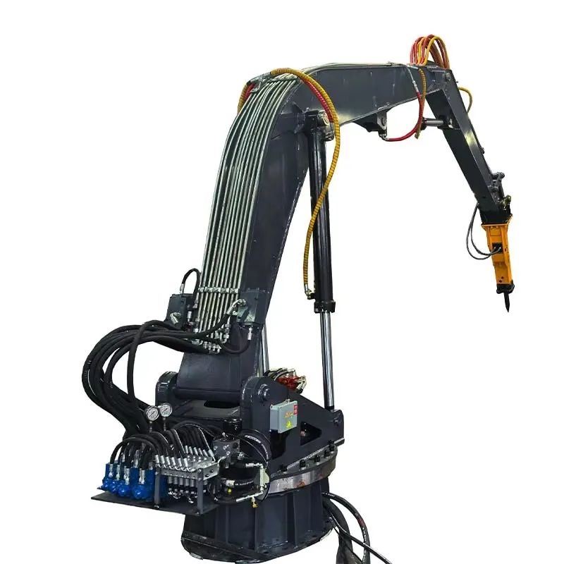 Customized Remote Control Stationary Hydraulic Steel Grab Pump Engine Motor Scrap Iron Catching Breaking 30kw Diesel/Electric/AC