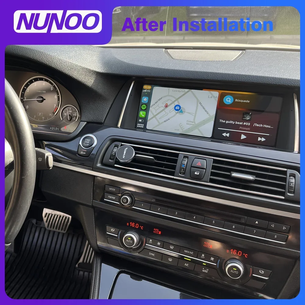 Picture 4: Wireless Carplay Player For BMW 5 Series F10 F11 F18 2011-2017 Car Screen Stereo GPS Navigation Auto Radio