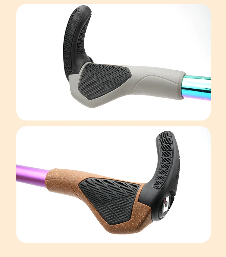 ODI GP3-Pro MTB-Griffe, ergonomisch, bequem, Gummi/Eiche, Mountainbike-Lenkerabdeckungen mit großem Polster zum Festrasten für Rennräder – Detail 25