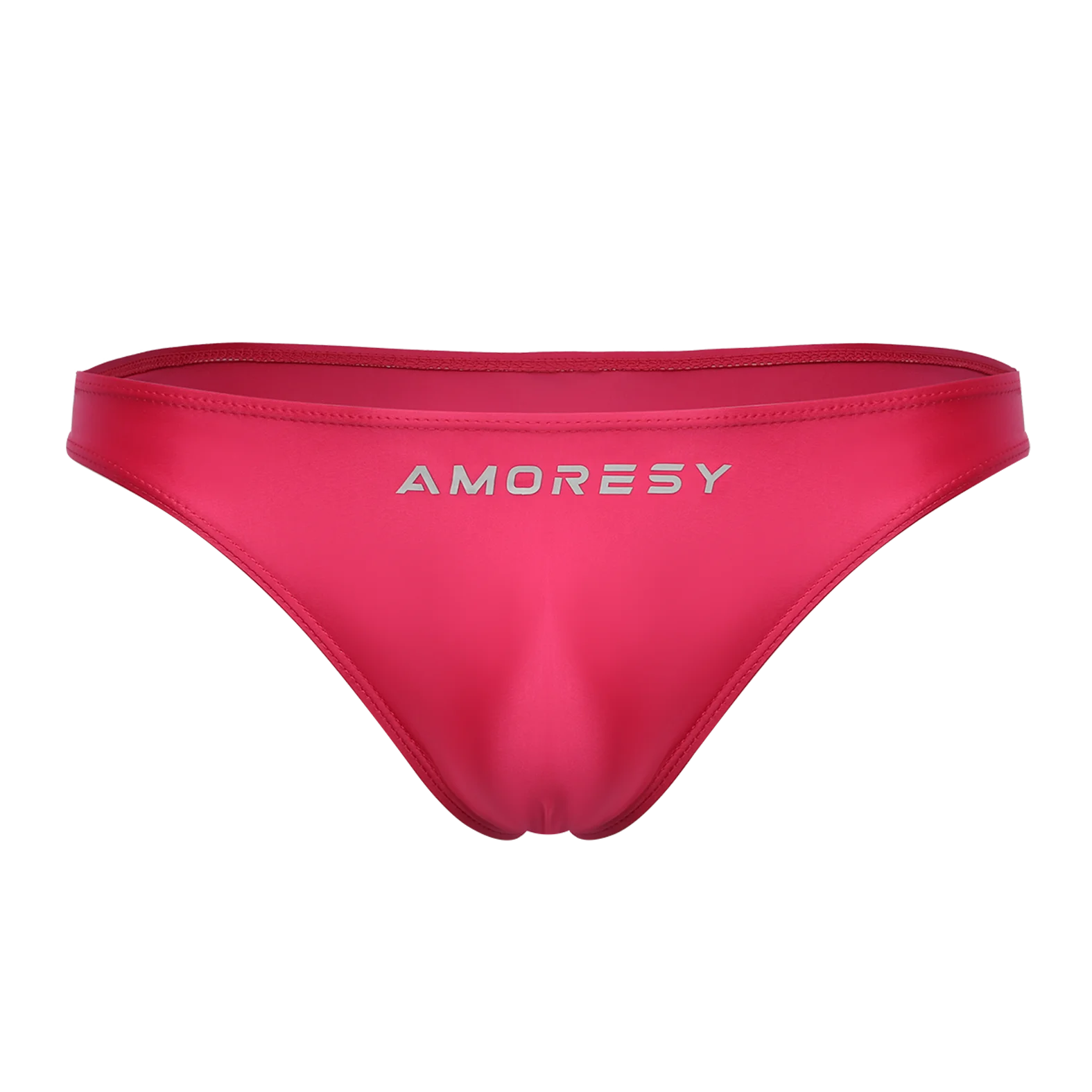 AMORESY-Ultra-thin Tight Trunks, Sexy Beach Briefs, Swimming Low Waist Thongs, Intimate G-String Panties, Underwear