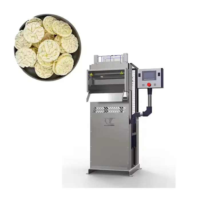 Afbeelding 3: Machine voor het maken van gepofte rijstwafels