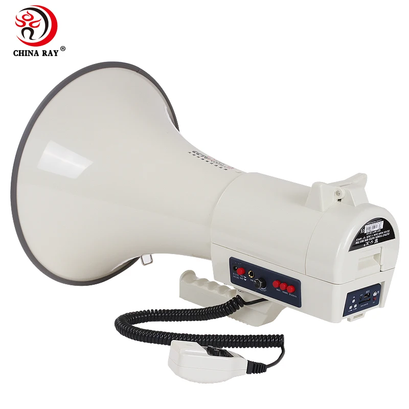 CR-90 megaphone Wholesale 75W high power outdoor wireless speaker rechargeable portable loud audio tape cassette USB