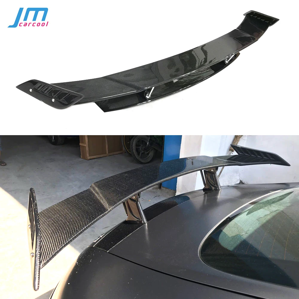 

Real Carbon Fiber Rear Trunk Spoiler Wings For Benz GT GTS GTR AMG 2015 2016 2017 2018 2019+ Coupe Rear Boot Spoiler FRP
