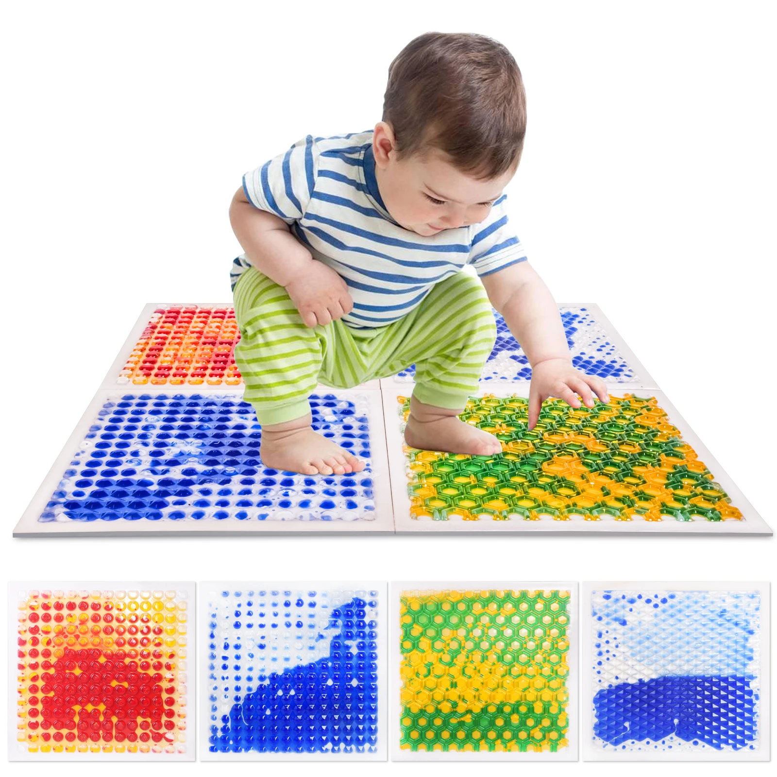 

Safe Vibrant Sensor Tiles For Sensory Area Sensor Autistic Kids