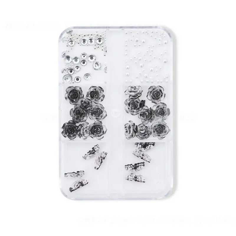 Showing Off Is Popular Mariposa Accesorios para decoración de uñas versátiles y mezclables Mini necesidad duradera, elegante y elegante