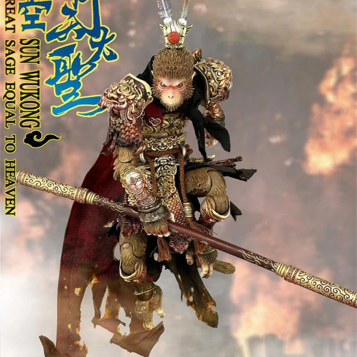 

New Stock Fury Toys 1/12 Scale Record of Mountain and Sea Demons Sun WuKong Full Set For 6inch Action Figures Model Toys