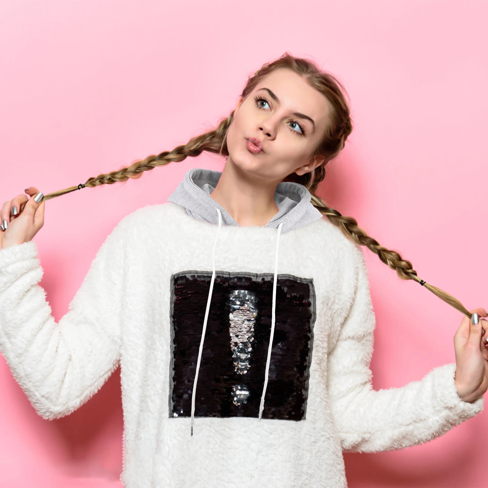 

Fake Collar Cotton Detachable Collar Hoodie Detachable Blouse Sweater Fashion Multifunctional Cardigan Clothes Pin