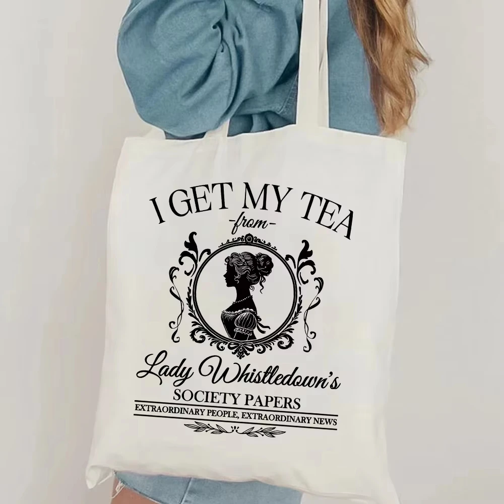 

Large Capacity Shopping Bags Lady Whistledown Tote Bag Female Shoulder Handbag Girl Handbags SOCIETY
