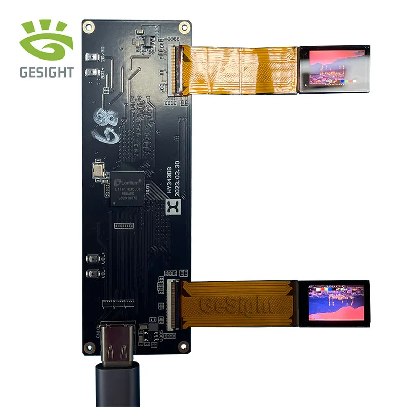 

0,68-дюймовый микро-OLED-дисплей, разрешение 1920X1200, SPI LVDS, 5000 нит, AMOLED для AR VR, устройство с креплением на голову ECX343E