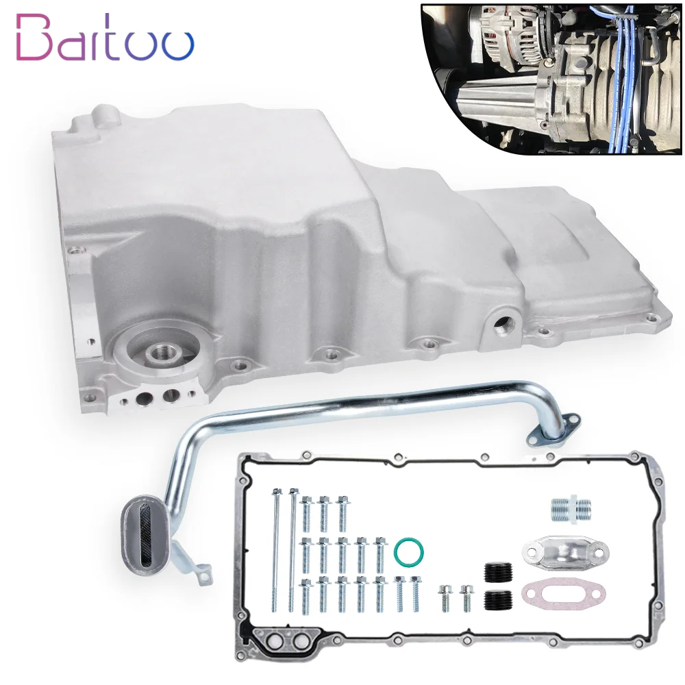 302-3 LS Swap Retro-fit Oil Pan For LS1 LS2 LS3 A/G/F-Body 4.8L 5.3L 6.0L 6.2L Engines For GM Chevy Ford Mustang Capri LCA019