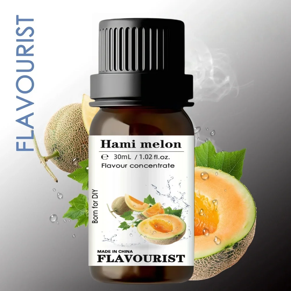 Aromatista Hami Melón Aroma Sabor Agua Solubilidad Aromatizante Concentrado Cantaloupe Aceite de esencia de fruta