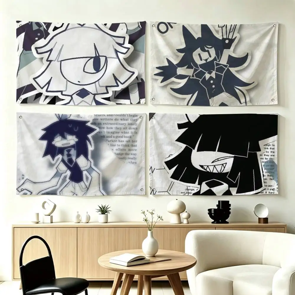 Miss bloomie FPE Flags Wall Hanging Tapestry Outdoor Garage Room Decorative flag Background Blanket