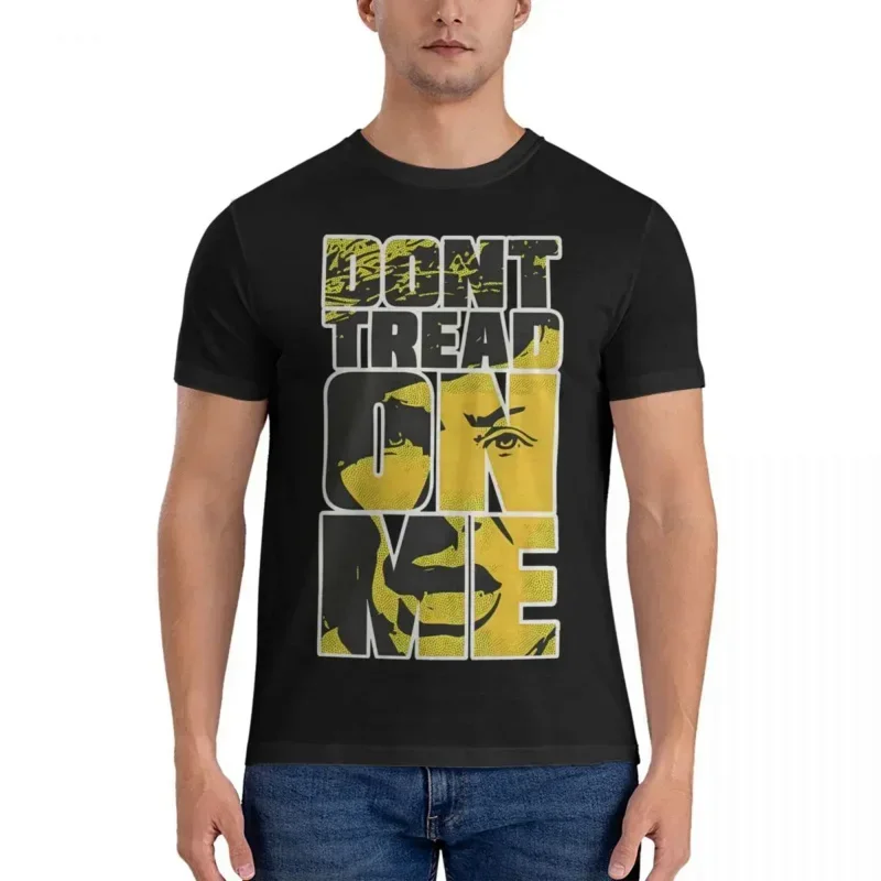 

2025 new model Men's n't Tread On Me Face Texture T Shirt Javier Milei Cotton Tops Casual Short Sleeve Round Collar Tee Shirt Su