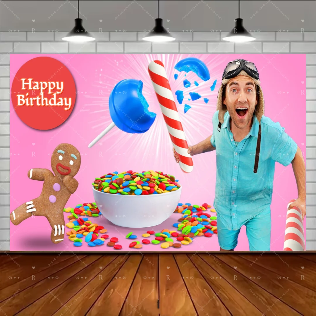 D-Danny Go Fans Geburtstagsparty-Dekorationsset Kuchenaufsatz Ballons Banner Party-Fotografie-Requisiten Spielzeug Geschenke für Kinder und Erwachsene – Detail 5