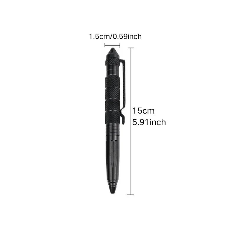 Tactical Pen Self Defense Emergency Survival Tool Glass Breaker Tungsten Steel Aluminum Alloy Writing Pen Outdoor Rescue Escape image 6
