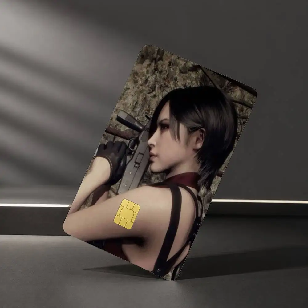 Ada Wong R-Resident E-Evil Sticker Film Tape Skin for Credit Card Debit Card Waterproof Stickers