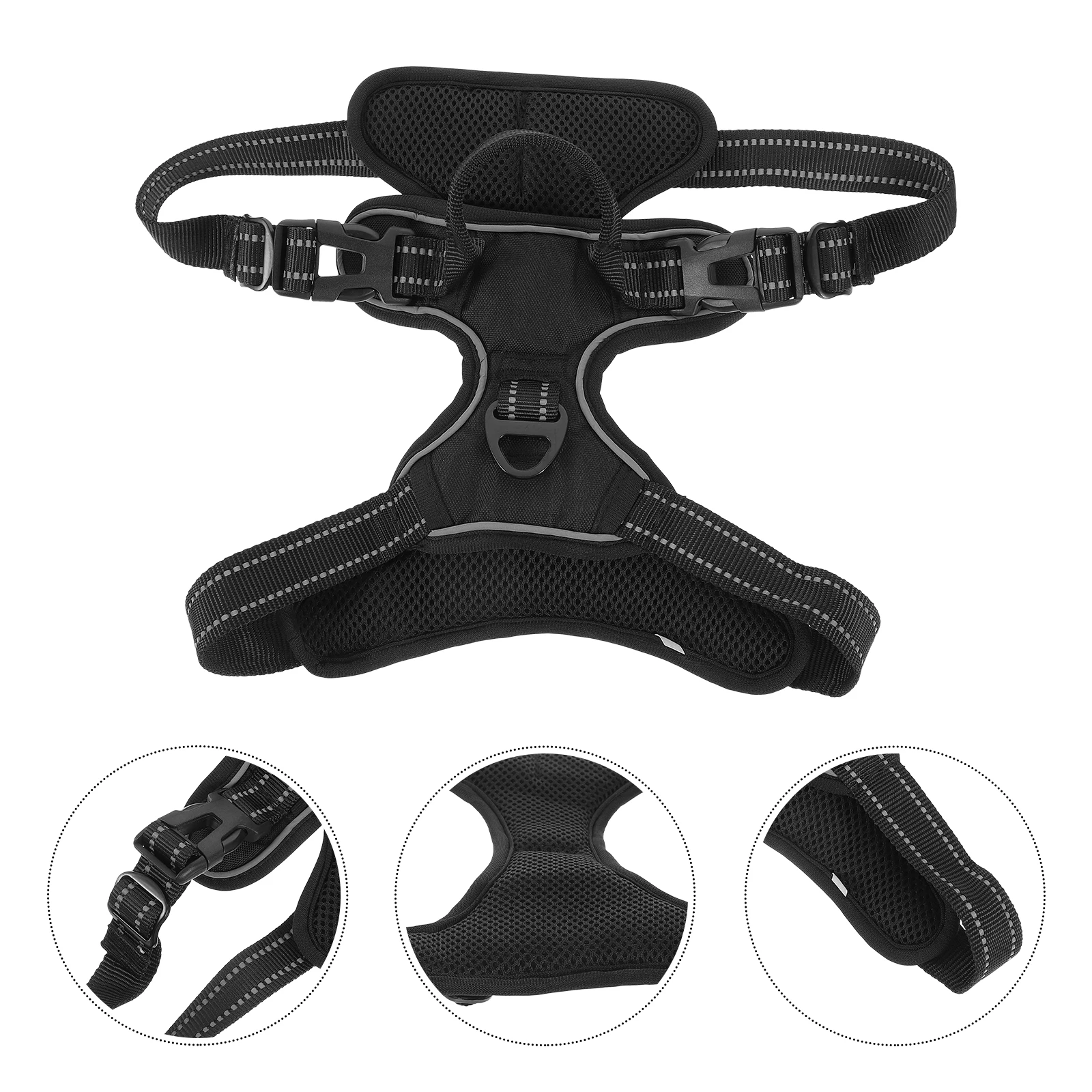 

Pet Sports Straps Harness Mount Camera Dog Fetch Rack Puppy Chest for Belt Small