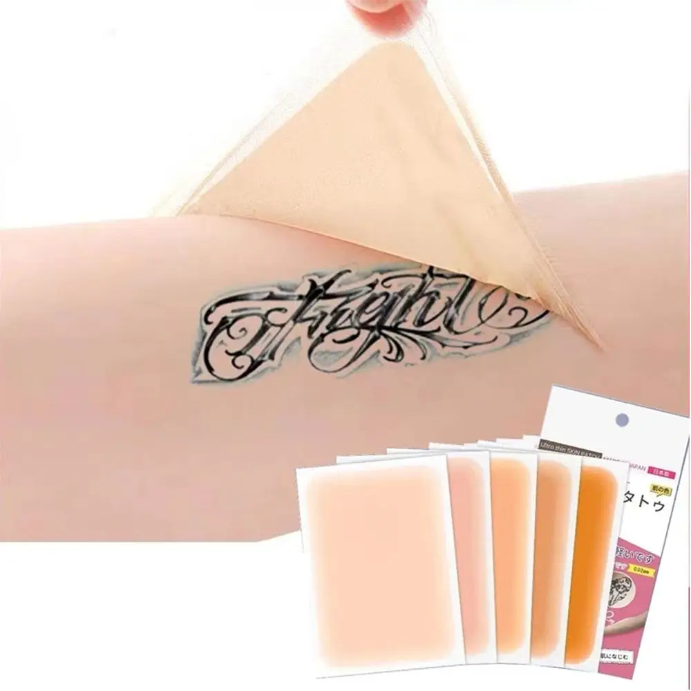 New Transfer Sticker Tattoo Stickers Portable Waterproof Skin Color Concealer Sticker Breathable Birthmark Stickers