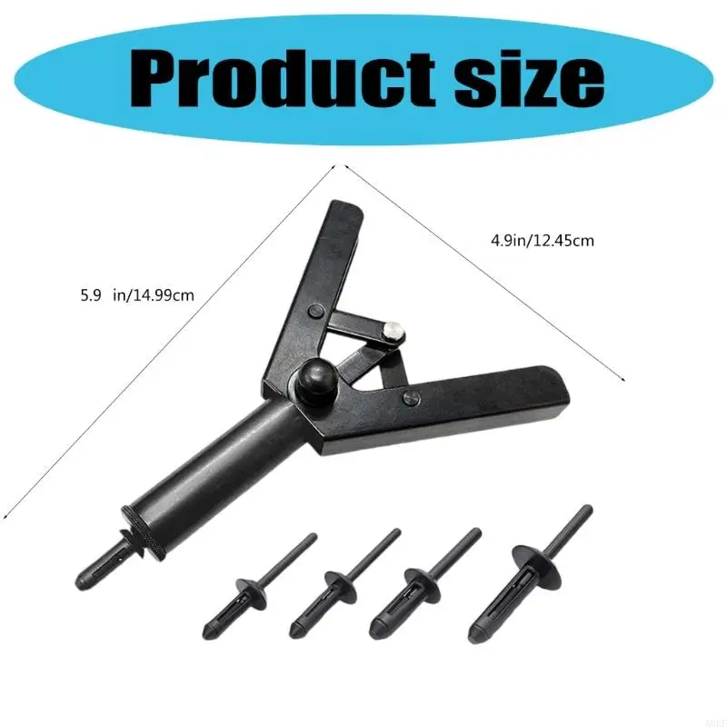 Professional 41pc Plastic Riveter Set For Home And Workshop Fastening Tasks A0KF