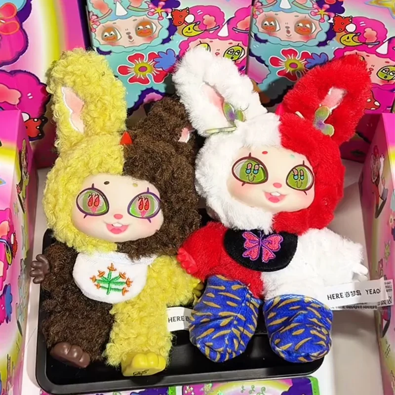 

Yeaohua Xxinye City Elf Series Blind Box Xxinye Vinyl Plush Keychain Blindbox Anime Doll Surprise Bag Keychain Mystery Box Toys