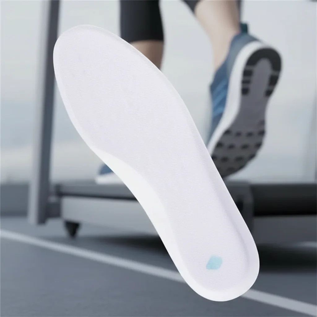 

Memory Foam Sport Insoles Ultra-Light Breathable Sweat Shock Absorbent Soft Shoe Pads for Running Size 40-45