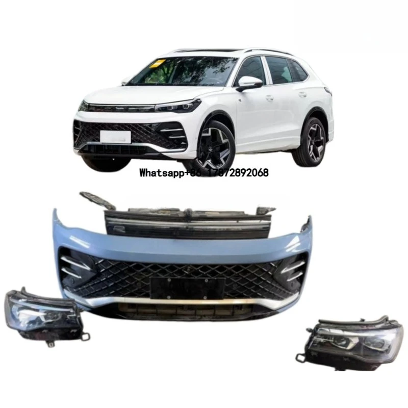 

Automobile plastic exterior component parts are suitable for the front complete bumper for Tiguan from 2025 to 2026.