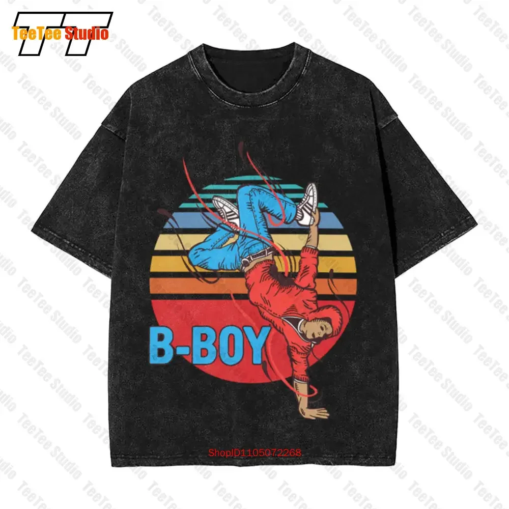 Break Dancing Heartbeat Dancers Jazz Hiphop Ballet Music Retro Bboy Vintage Oversized T-Shirt Q3TO