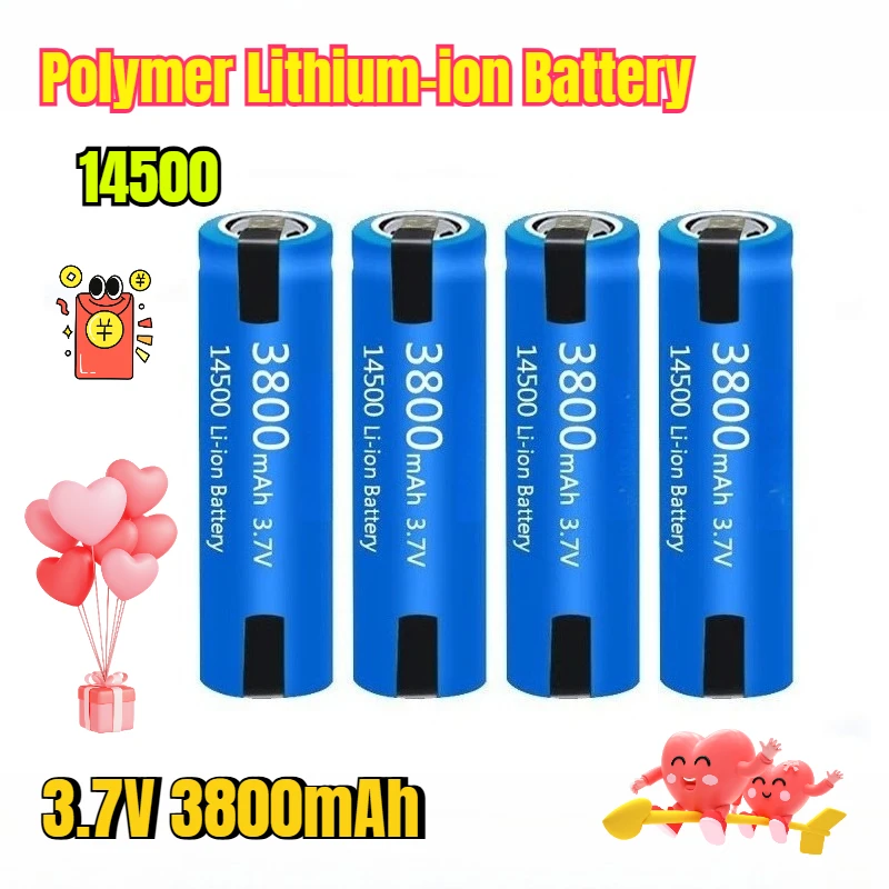 

14500 3800mAh 3.7V Polymer Lithium-ion Battery