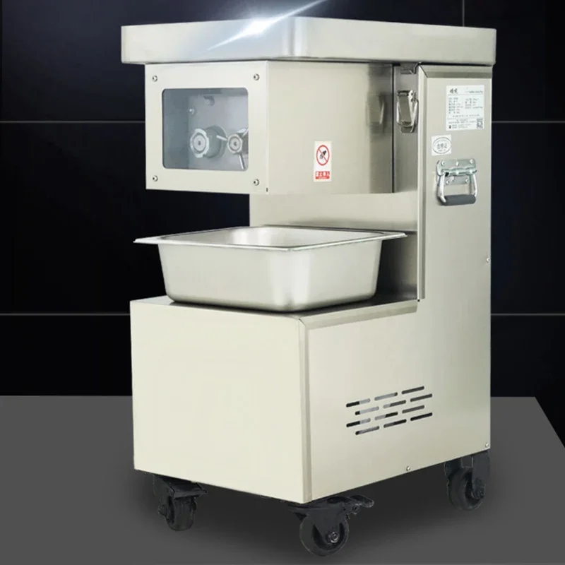 Vertical  Meat Slicer For Fresh Meat Slicing Shredding Dicing Detachable Blade Electric Meat Cutting Machine