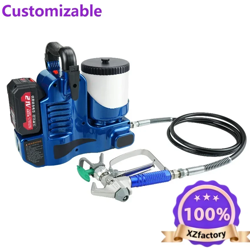 Factory Direct 2026 Top Macchina a spruzzo ad alta pressione Spruzzatore di vernice elettrico Pistola a spruzzo airless Batteria