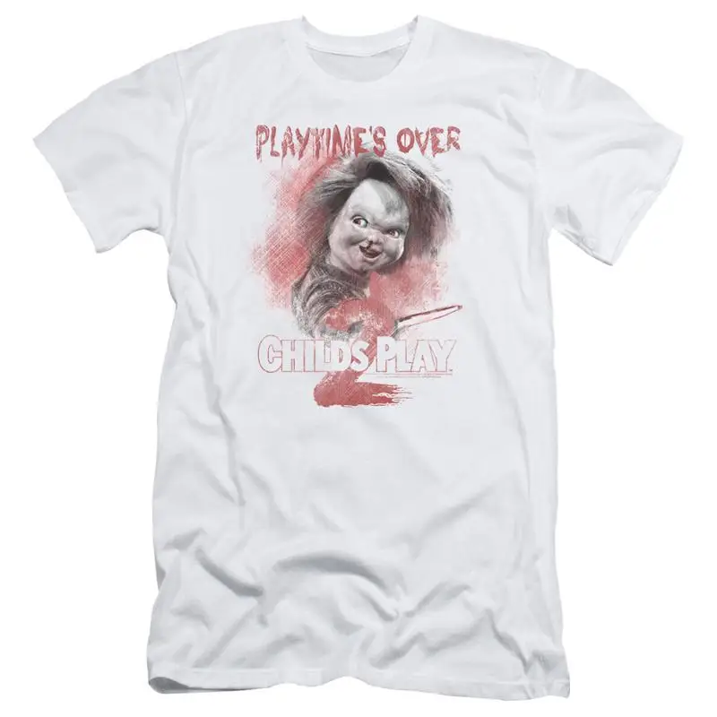 

Childs Play Slim Fit T Shirt Playtimes Over White