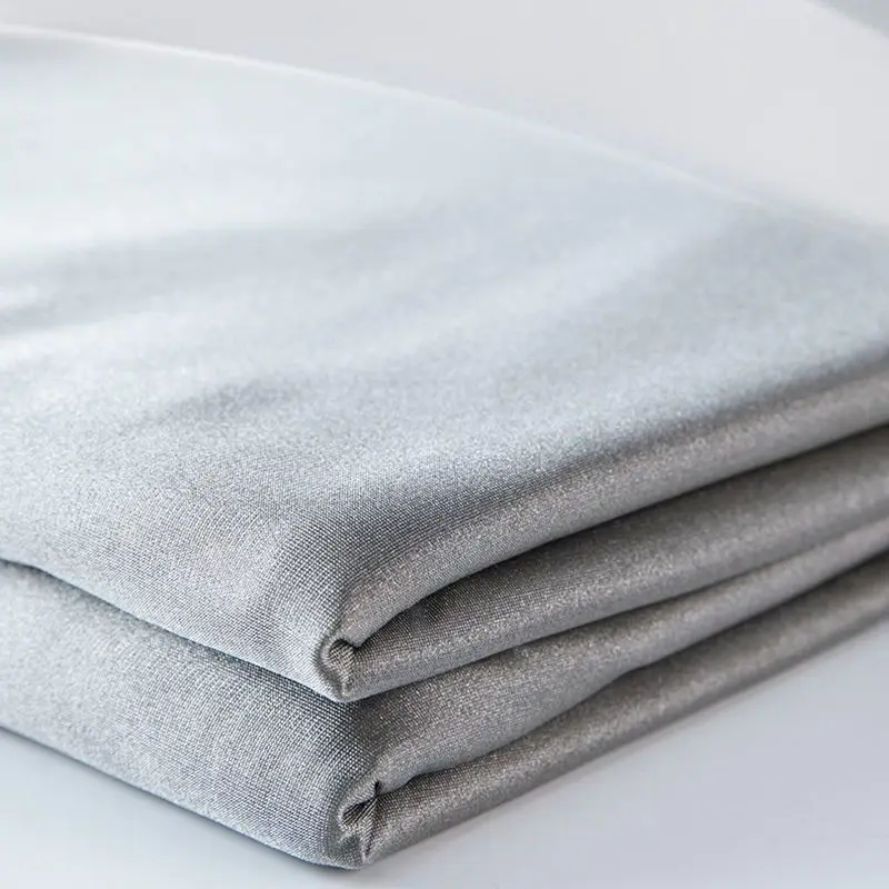 

Ткань из серебряного волокна, защита от ЭМП, защита от радиации, занавеска для беременных, одежда для беременных, антирадиационная одежда, лето 2025 Luxe