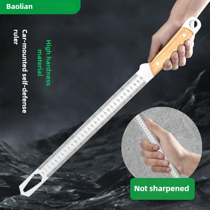 Precision Portable Stainless Steel Metal Straight Ruler Double Sided Metric Measuring Tool Scale - Accurate Ruler Accessories