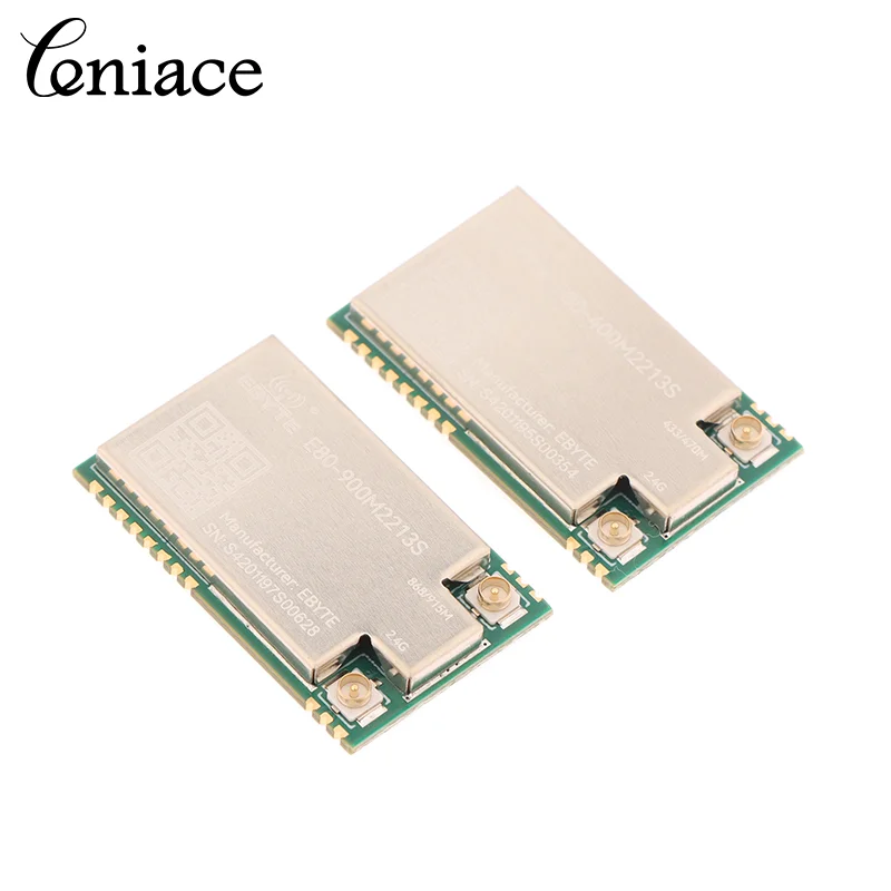 LR1121 LoRa Wireless Module Dual-Band Sub-G 433/868/915/2.4G SMD TCXO EBYTE E80-400M/900M2213S IPEX Stamp Hole SPI RF Module