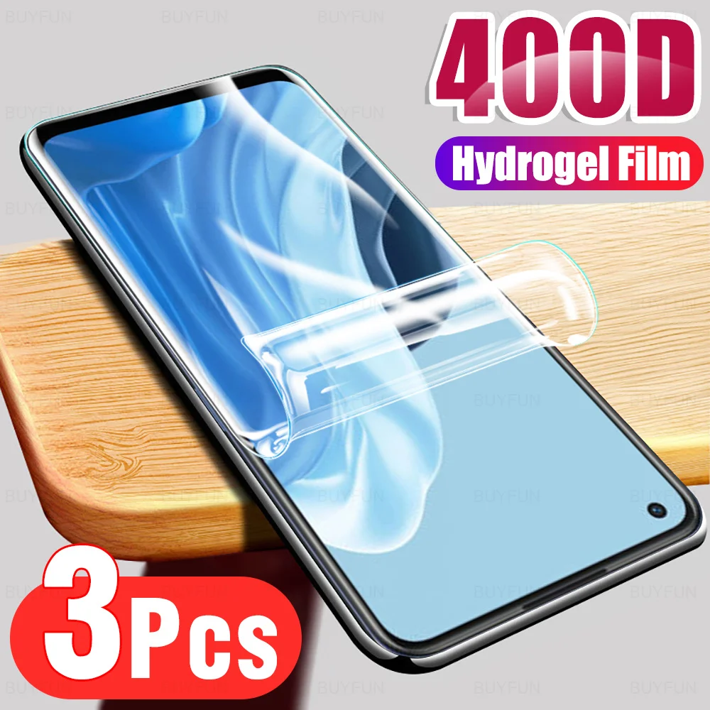 3PCS Volle Abdeckung Hydrogel Weichen Film Für Oppo Reno7 5G 6,43 "Screen Protector Für Reno 7 CPH2371 Sicherheit schutz Film Nicht Glas