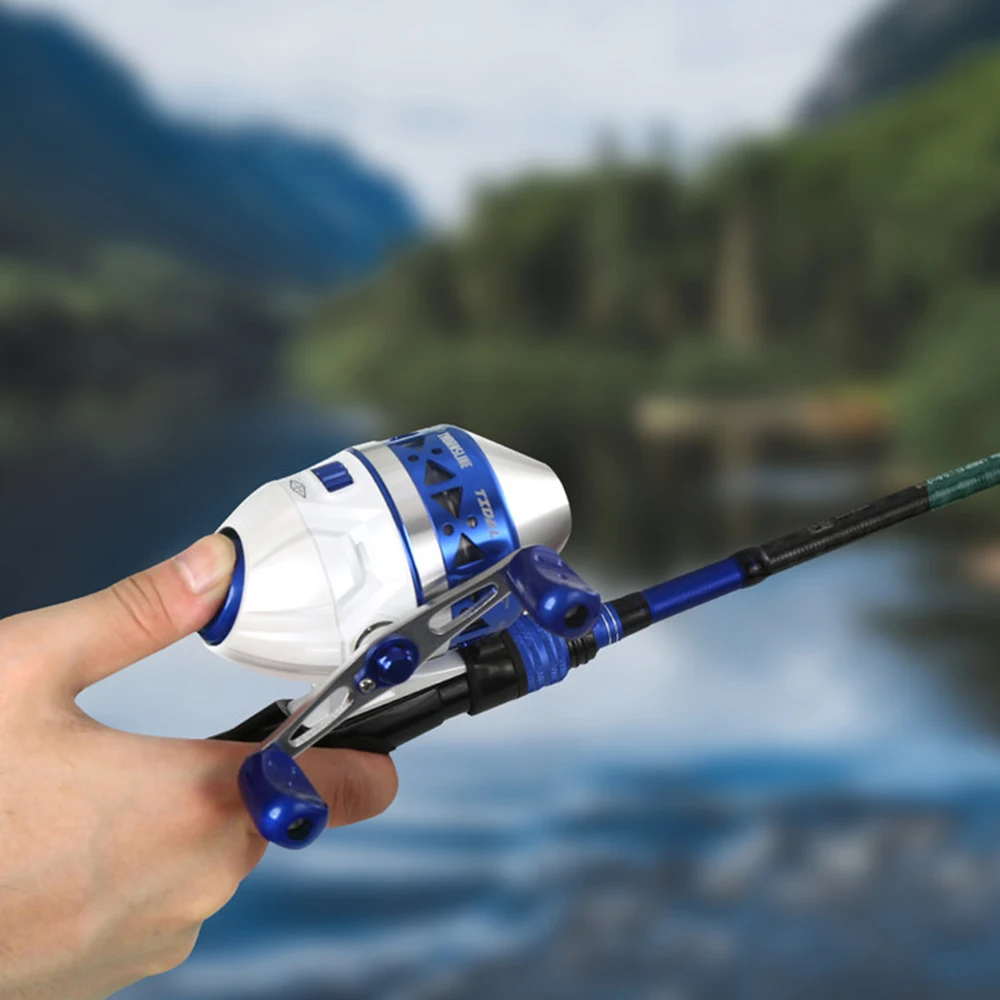 Zukibo Tidal Spincast carrete de pesca fácil usar - imagen 3