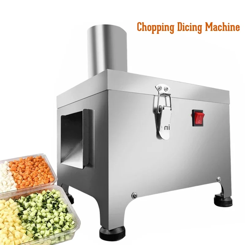 Automatic Vegetable Carrot Shredder Chopper Cutter Commercial Potato Dice Dicer Dicing Shredding Machines