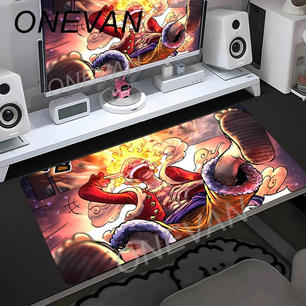 Mouse Pad One Pieces Luffy Larger XL 90x40 Speed Mats Pc Computer Keyboard Anti-slip Rubber Desk Mat Gaming Accessories Mousepad - view 3