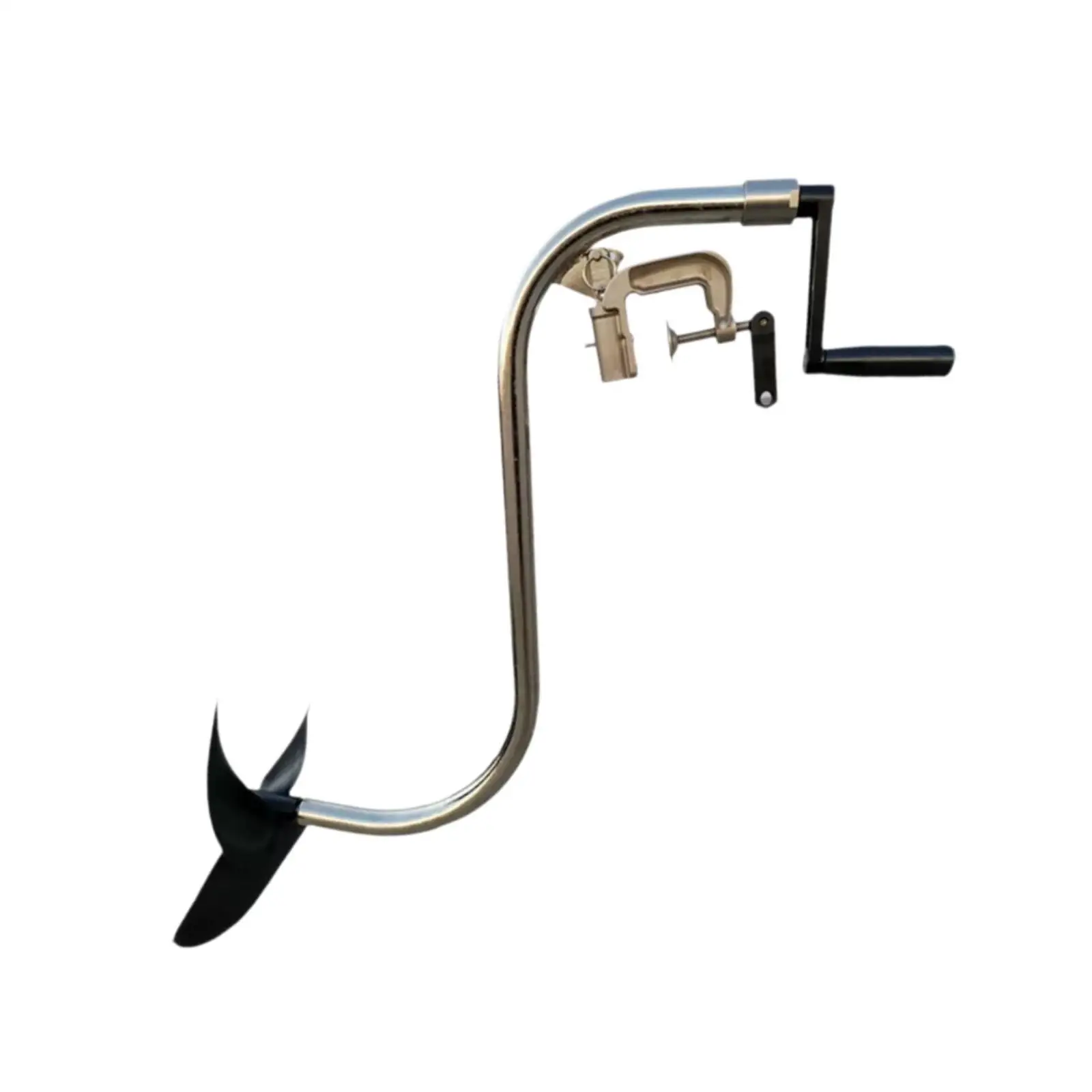 Hand Operated Boat Propeller Lightweight Manual Motor Accessory for Inflatable Fishing Boat Kayak Canoe Engine