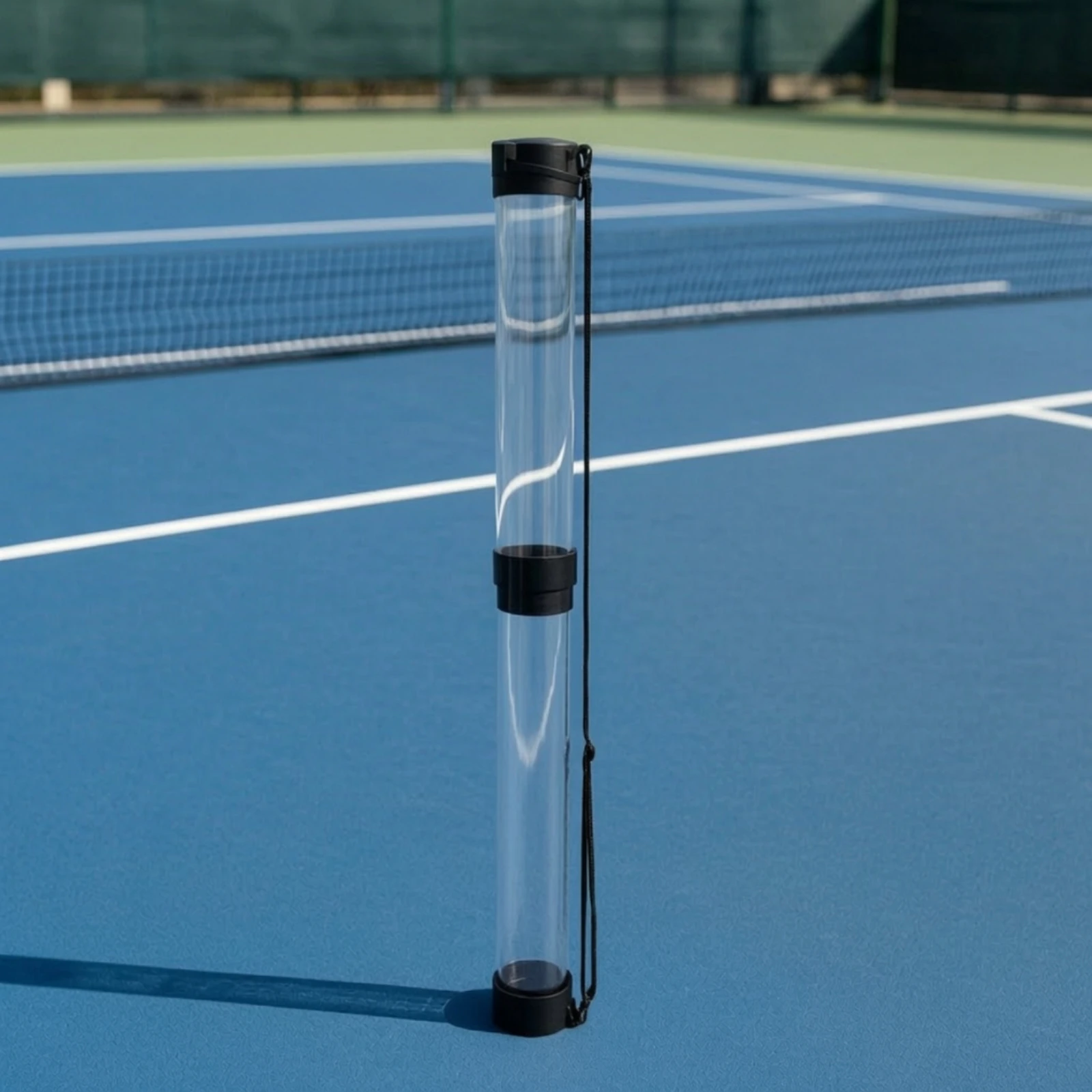 Extendable Ball Collector with Carrying Strap Lightweight Telescopic Ball Pickup Tube Sports Equipment Professional view 6