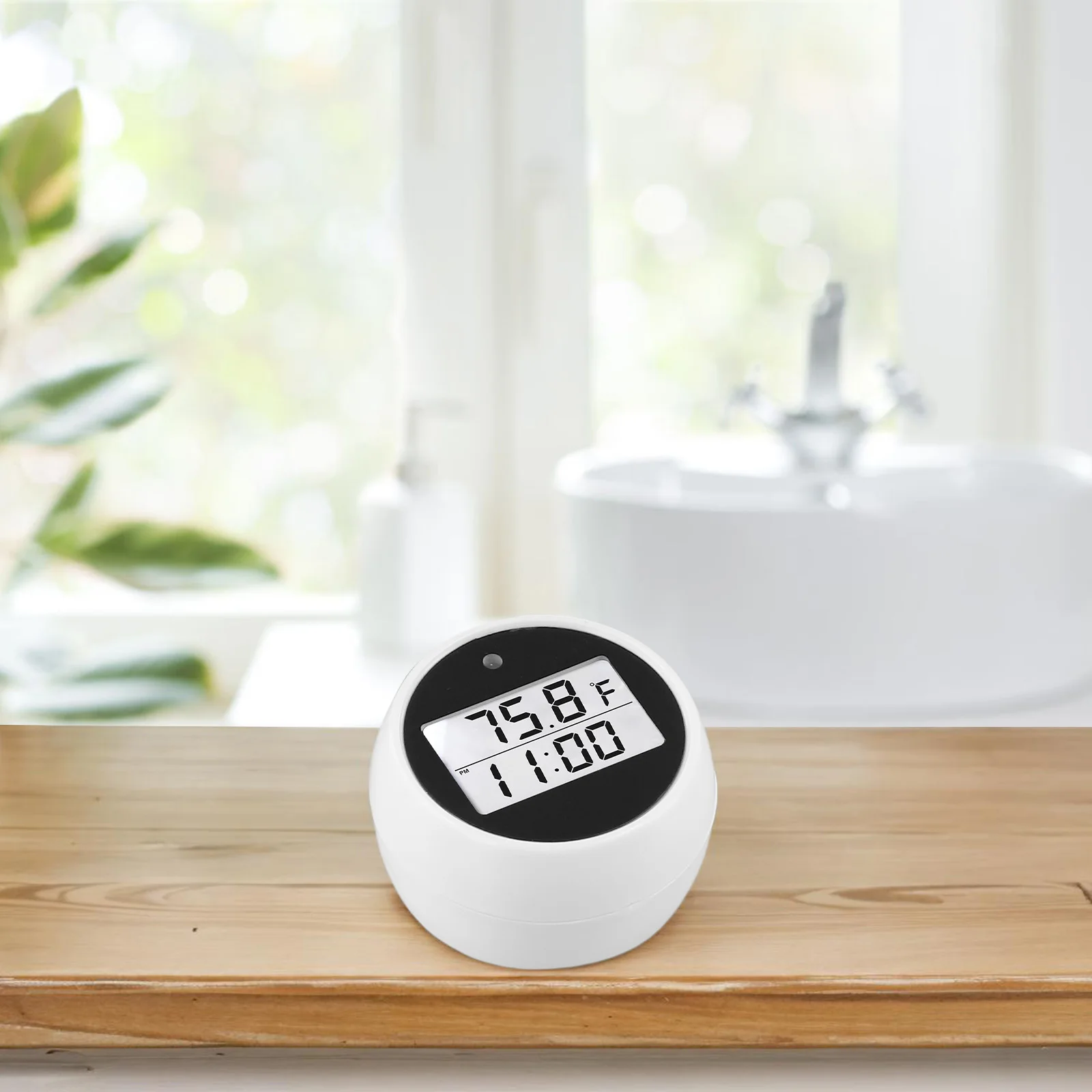 Termometro elettronico galleggiante per acqua da 4 * 4 * 3,5 cm con funzione di allarme Termometro automatico per acqua da bagno di ghiaccio