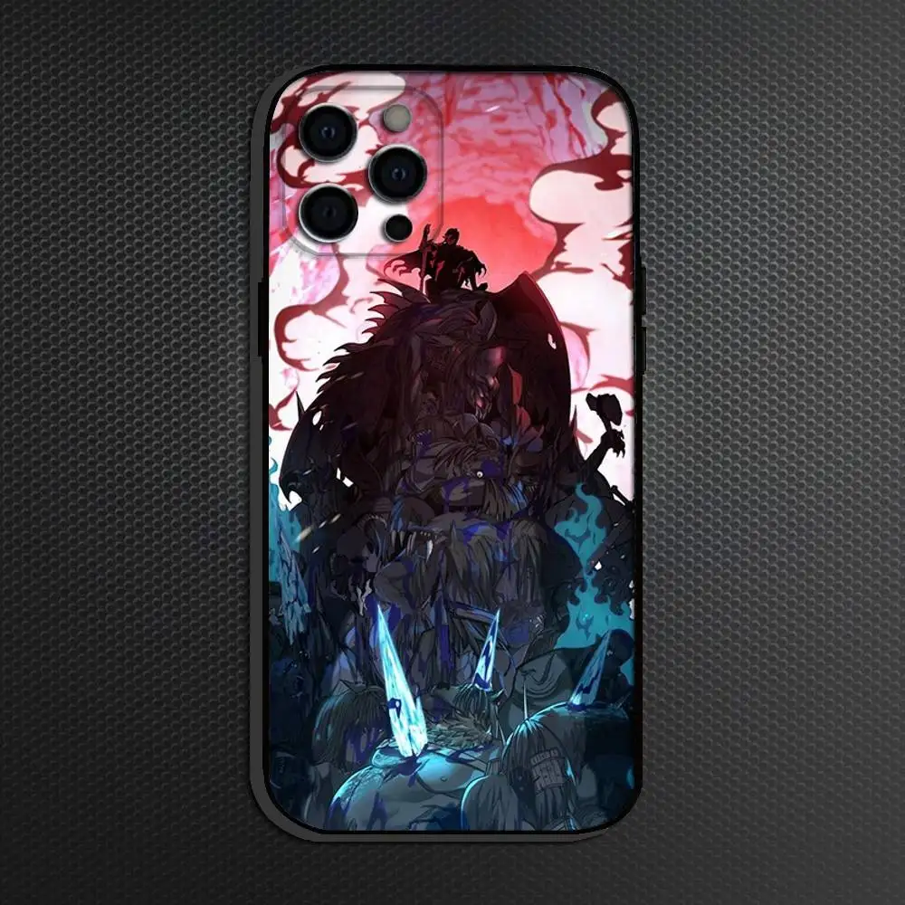 حافظة هاتف B-Beginning A-After The End لهاتف iPhone 16,15,14,13,12,11 Plus, Pro Max, أخرى غطاء أسود ناعم