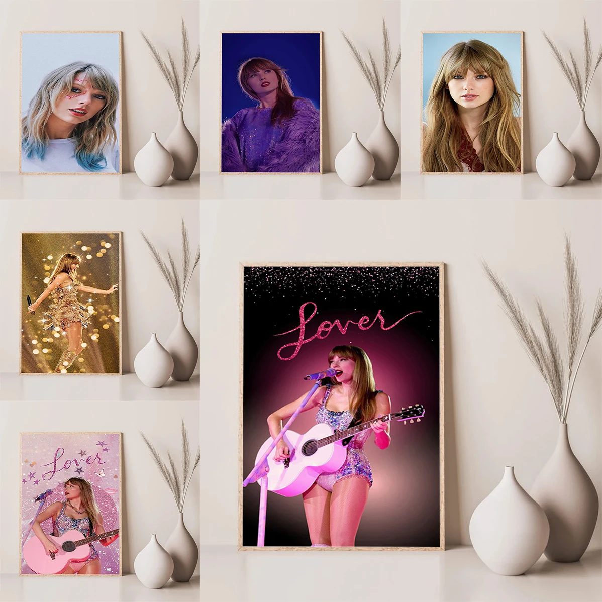 Modern Pop Singer T-Taylors-Swifts Retro Poster Decoration Wall Art Prints Decor for Room Decorative Picture Vintage Home Mural