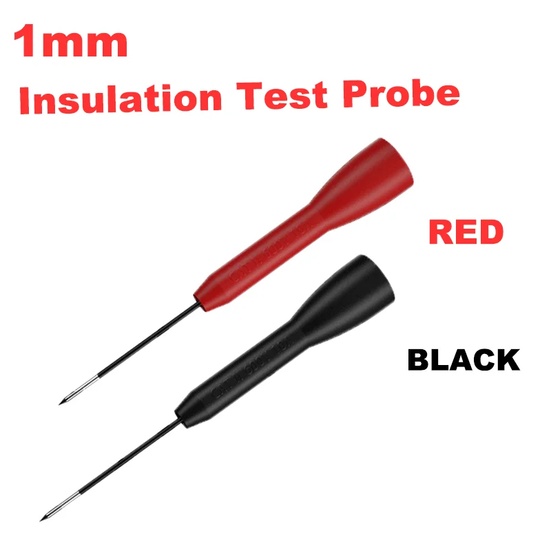 Sonde de Test d'Isolation Multimètre en Acier Inoxydable, Outil de Réparation, Accessoires de Diagnostic Automobile, 2 Pièces