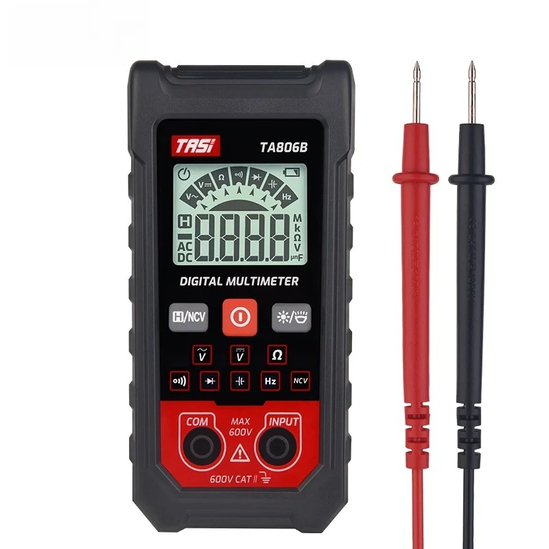 Household Portable Free Shift Automatic Identification Universal Meter Automatic Multimeter TA806A