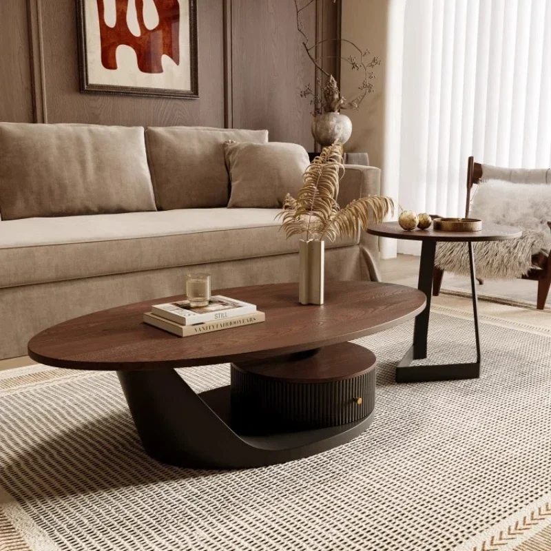 

Clear Aesthetic Coffee Table Minimalist Quality Creativity Center Coffee Table Living Room Service Mesa Auxiliar Home Furniture