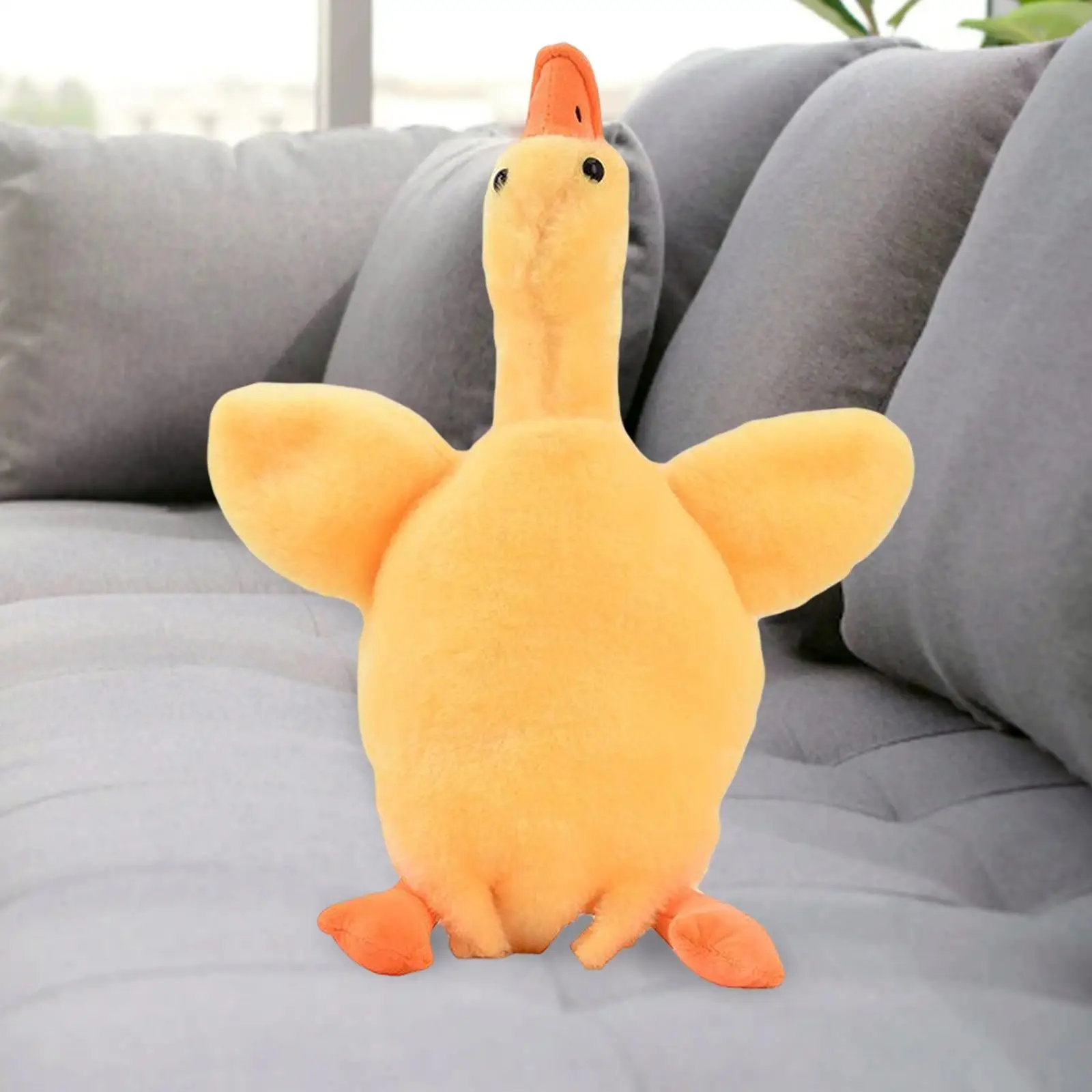 Cute Stuffed Duck Shoulder Bag, Women Girls Handbag, Adjustable Strap, Female Shoulder Shopping Bags, Soft Fleece Bag