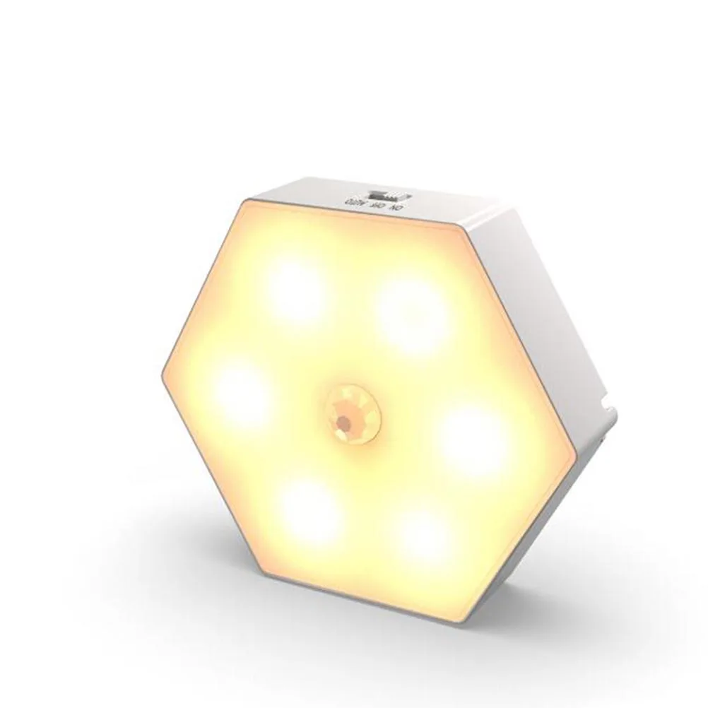 3 قطعة 1.2 واط Led جسم الإنسان التعريفي ضوء الليل السيارات على قبالة ل الدرج المدخل خزانة خزانة الممر الأبيض الدافئ