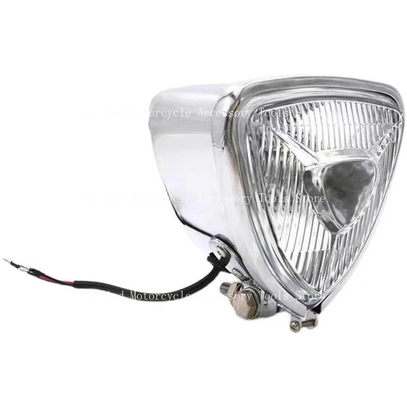 

Suitable For Retro Triangular Motorcycle Headlights
